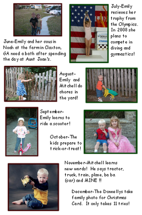 Christmas Letter Page 2 2004